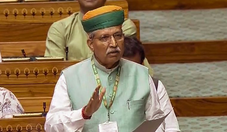 Union Law Minister Arjun Ram Meghwal